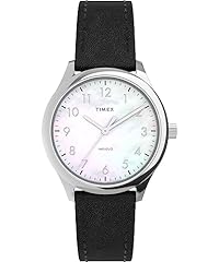 Black/Silver-Tone/Mother of Pearl/32mm