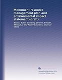  Plan de gestion des ressources du monument et déclaration d\'impact environnemental (brouillon) : Blaine, Butte, Gooding, Jerome, Lincoln, Minidoka et Power Counties, État de l\'Idaho