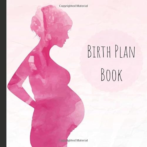 Birth Plan Book: Beautiful Birth Plan With Check Lists And Plenty Of Prompts To Help Create A Comprehensive And Customised Birth Plan For You.