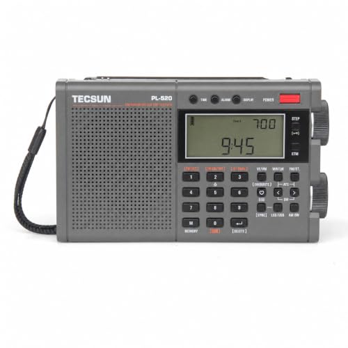 Tecsun PL-520 Portable AM FM Shortwave Radio with DSP SSB Receiver