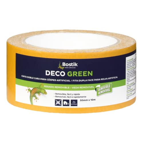 Bande BOSTIK Double Face Deco Green - Rouleau de 5 cm x 10 m -