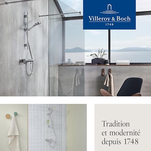 Mitigeur mécanique douche VILLEROY ET BOCH Loop & Friends Brushed Matt - vue 8