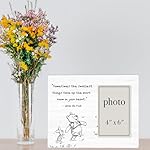 Classic Pooh Bear Nursery Picture Frame, Baby Gifts for Nursery, Baby Shower Gifts for New Parents Photo Frame for 4 x 6 Inch Photo - Image 5