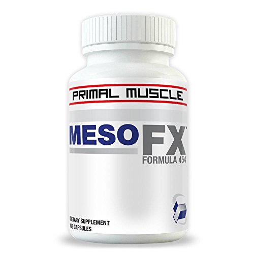MesoFX Russian Anabolic Muscle Builder for Men 4-Week Bodybuilding Supplement Cycle for Muscle Mass Gain