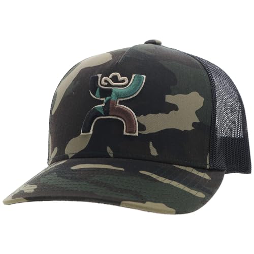 HOOEY Men's Texican Ball Cap - 2420T-CABK One Size Camouflage