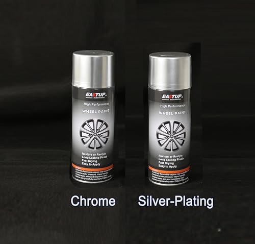 EASTUP Premium Metallic Chrome Wheel Paint