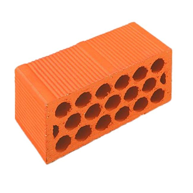 Palet de Ladrillo Perforado 24x11x10 cm – 320 uds | Ladrillo hueco para construcción de tabiques y muros interiores y exteriores