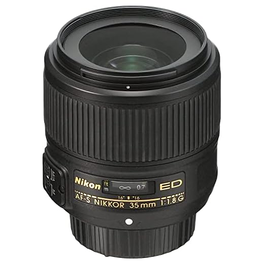 Nikon AF-S NIKKOR 35mm f/1.8G Fixed Lens