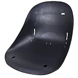 TDPRO Black Seat for Drift Trike, Go Kart, Buggy - Plastic, Unisex - Teens & Adults