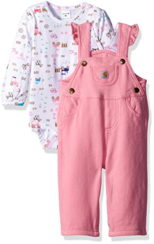 Carhartt Baby Girls' Little Farmer 3 Piece Gift Set