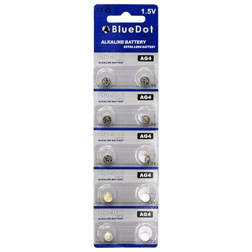 BlueDot Trading AG4 Batteries, 200 Count