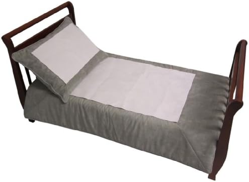Baby Doll Bedding Set Zuma Toddler Bedding Set,Grey/White