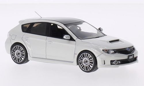 Subaru Impreza WRX STI, metallic-Weiss, RHD, 2010, Modellauto