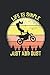 Life Is Simple Just Ad Dust: Motocross Notizbuch für Enduro Fans, Dirtbike und Gelände Fahrer mit Motorrad [Punktkariert]