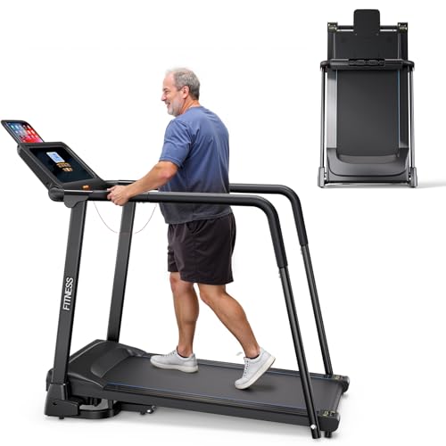 Treadmills for Seniors handrails– Full-Length Safety Rails,