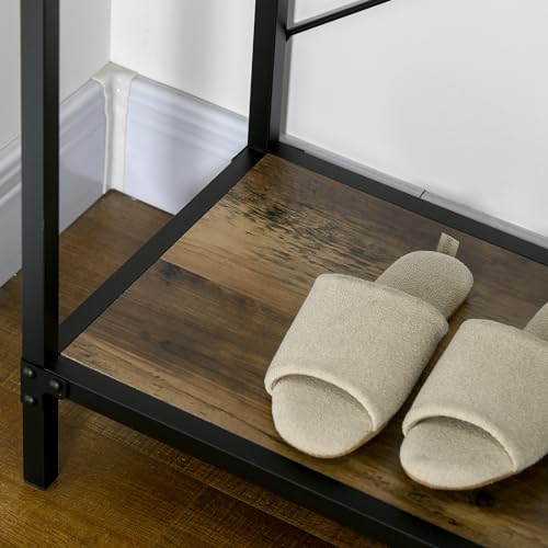 Console Industrielle 3 Tiroirs & Étagère 100cm HOMCOM