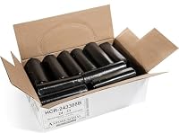 Aluf Plastics 16 Gal Black Trash Bags, 24" x 33" — image 2