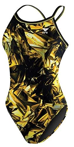Maillot de bain TYR Femme de Natation Trame Fixe Idéal pour Vos Séances de Piscine Matinales