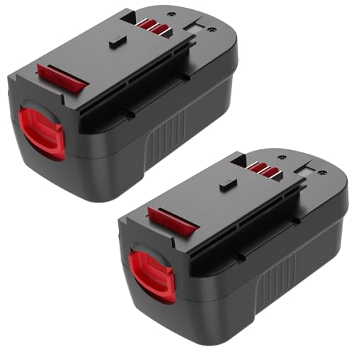 2X 18V 3,6Ah EXEMORO A1718 NI-MH Batterie de Remplacement pour Black Decker Batterie 18V HPB18 FSB18 FEB180S A18 A1718 A18NH HPB18 Outils sans Fil