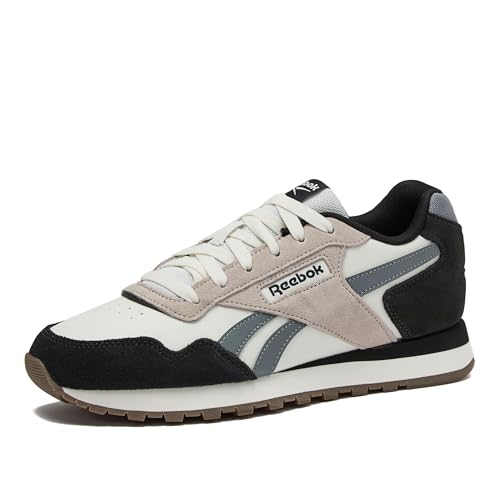 Reebok - Zapatillas clásicas para Hombre, Color Negro, Blanco y Negro, 11 UK Men/ 10.5 UK Women