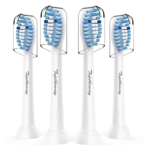 Toptheway �Z���V�e�B�u �����p���u���V�w�b�h Philips Sonicare ProtectiveClean 4100 5300 5950 6500 �d���\�j�b�N���u���V G2 S2 G3�u���V�Ή� 4�p�b�N