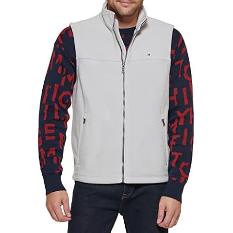 Tommy Hilfiger Herren Polar Fleece-Weste Cover