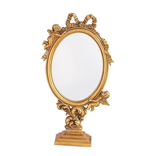 Miroir de table de bureau avec support stable miroir de chambre élégant
