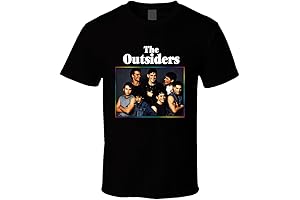 The Outsiders 80s Movie Fan T Shirt: A Nostalgic Throwback to Greaser Culture