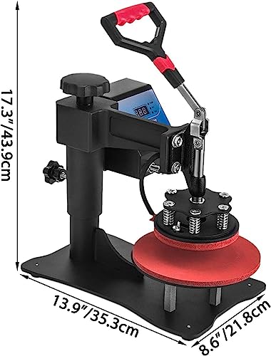 Heat Press 360 Degree Swing Away Heat Press Machine 8" miniatura 2