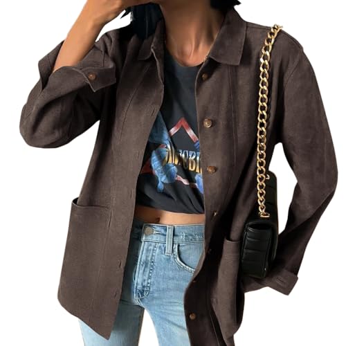 Chemises en daim synthétique femme pour rester élégante sans effort
