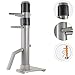 Flex HQ Adjustable Height Wing Chun Dummy Mook Yan Jong IP Man Training Target Silver