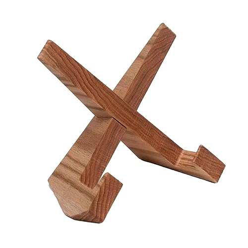 収納スタンド 音楽愛好家やコレクターに最適 モダンな木製レコードディスプレイラック 滑り止めパッド 広範囲の額縁ホルダー