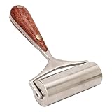 Oumefar Leather Edge Roller, Unique Inner Outer Corners Leather Press Edge Roller Fine Workmanship f