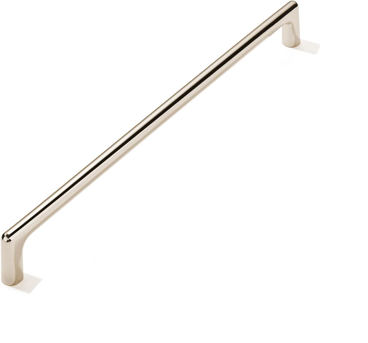 khtumeware 1 Pack Polished Nickel Appliance Handle Pull 18 Inch(457mm) Hole Centers Cabinet Pulls Kitchen Cabinet Hardware for Cupboard Drawer Handles Dresser Pulls — image 1