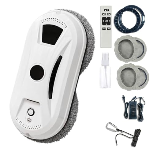 osmo pro Automatic Window Cleaning Robot Robot Window Cleaner with AI Intelligent Positioning & Edge Detection & Powerful Suction Anti-Drop Safety for High-Rise Glass & Large Bay Windows