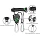 NCCHDZSW Ratchet Hanger 4 Stück 1/8 Zoll Seilratsche mit Haken Seilzugratsche Einstellbare Seil Ratsche Verstellbarer Seilaufhänger für Outdoor Camping Zelte Vorzelte Wachsen Pflanze Lampe