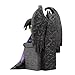 Enesco Disney Traditions Collection by Jim Shore Sleeping Beauty Maleficent Sitting on Throne Figurine- Resin Hand Painted Crafted Disney Halloween Collectible Figurines Home Decor Statue, 4 Inch