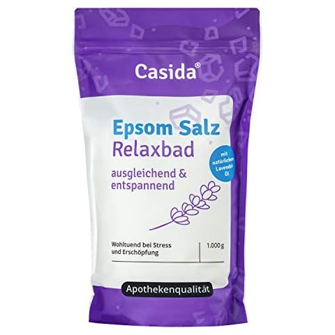 Epsom Salz Relaxbad mit natürlichem Lavendelöl/Lavendel Cover