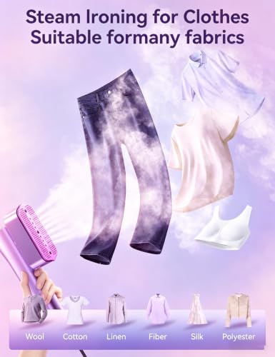 Image of Sundu Steamer for Clothes Portable 2-in-1 Travel Steamer Iron for Clothes