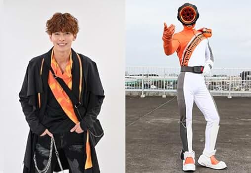 Amazon.co.jp: [ワイジェヤ] 爆上戦隊ブンブンジャー ブンオレンジ全身