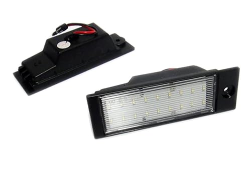 RZG 2x LED Licence Number Plate Light White Canbus For 2015-2018 Tucson 2018-2023 Forte Cerato 4D XCeed 2022+ Niro II - Image 2