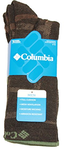 Columbia Men's 3 Pack Casual Crew Socks