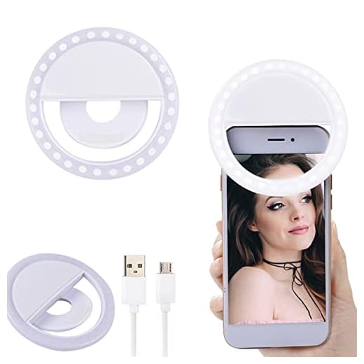 Luz Selfie Ring Light Clipe Anel Led Flash Celular Universal