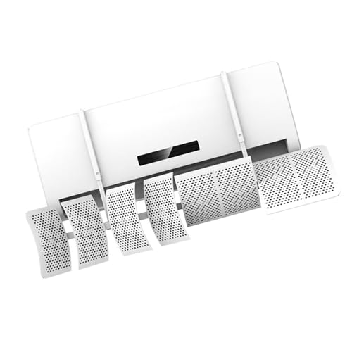 TSMORY Aire acondicionado ajustable, deflección de viento, antisoplado directo, deflección de aire frío, purificación de aire frío, salida de viento soplado directo