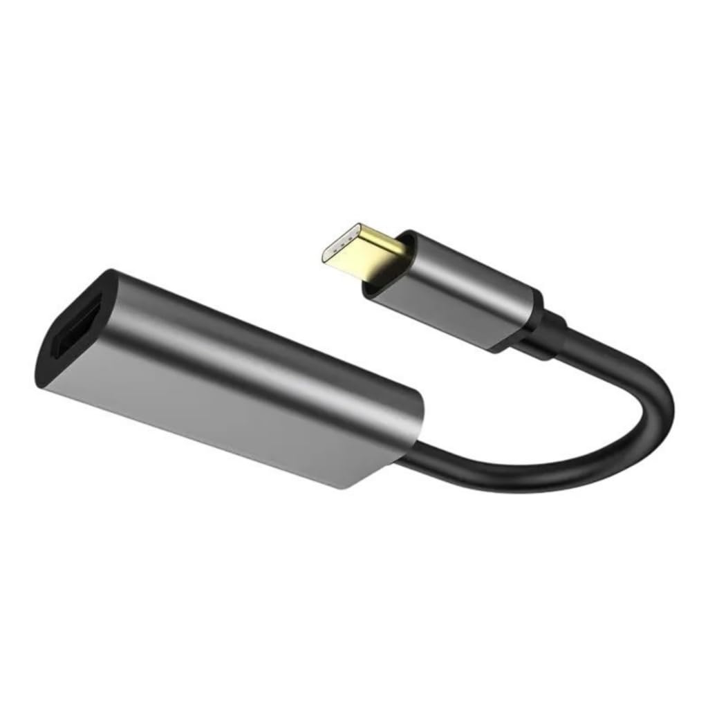 Elnwnnkc USB C to HDMIs Adapter Converters 4K Display USB C Adapter for Laptop Smartphone 3840x2160