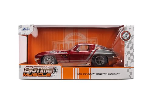 Jada Toys Bigtime Muscle 1963 Chevy Corvette 1:24 miniatura 2