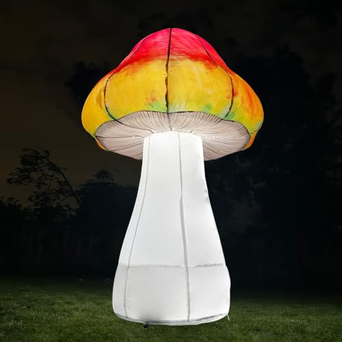 Hongo inflable LED de gran visibilidad nocturna y ventilador de inflado rápido 2
