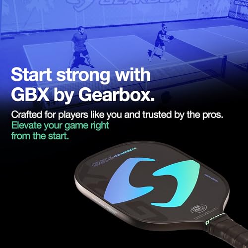 Image of Gearbox GBX Quad 12mm Pickleball Paddle