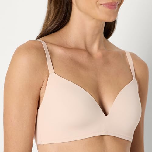 Amazon Essentials Women's Microfiber Lined Plunge Bralette, Pack of 24