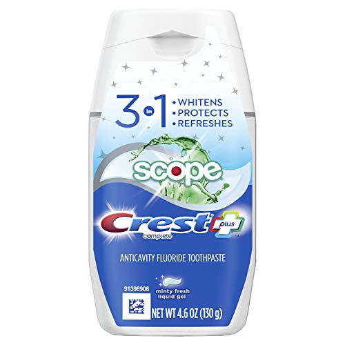 crest fresh mint gel toothpaste